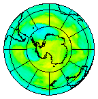 Ozone Field of 09 December 2004
