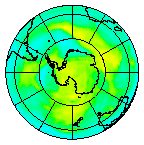 Ozone Field of 10 December 2004