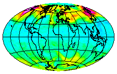 Ozone Field of 12 December 2004
