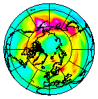Ozone Field of 12 December 2004