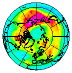 Ozone Field of 13 December 2004