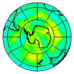 Ozone Field of 13 December 2004