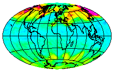 Ozone Field of 15 December 2004