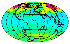 Ozone Field of 18 December 2004