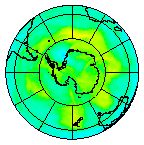 Ozone Field of 18 December 2004