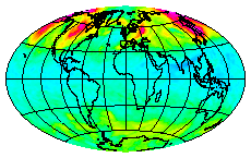 Ozone Field of 22 December 2004