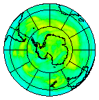 Ozone Field of 22 December 2004