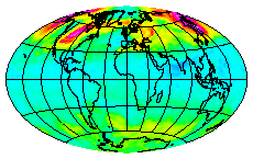 Ozone Field of 23 December 2004