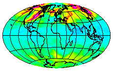 Ozone Field of 24 December 2004