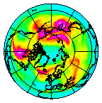 Ozone Field of 24 December 2004