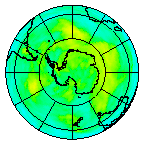 Ozone Field of 24 December 2004