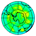 Ozone Field of 29 December 2004