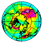 Ozone Field of 30 December 2004