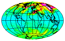 Ozone Field of 31 December 2004