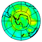 Ozone Field of 31 December 2004