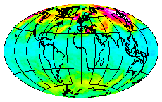 Ozone Field of 01 January 2005