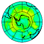 Ozone Field of 01 January 2005