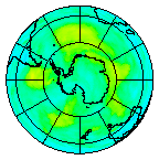 Ozone Field of 04 January 2005