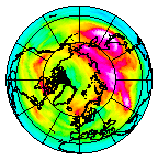 Ozone Field of 12 January 2005