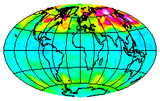 Ozone Field of 13 January 2005