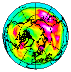 Ozone Field of 13 January 2005