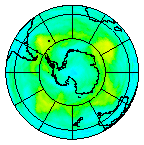 Ozone Field of 13 January 2005