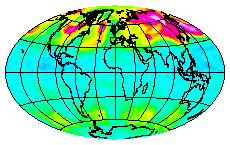 Ozone Field of 14 January 2005