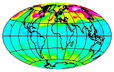Ozone Field of 15 January 2005