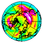 Ozone Field of 15 January 2005