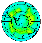 Ozone Field of 15 January 2005