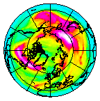 Ozone Field of 16 January 2005