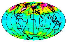 Ozone Field of 18 January 2005