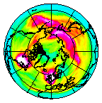 Ozone Field of 18 January 2005