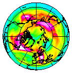 Ozone Field of 19 January 2005
