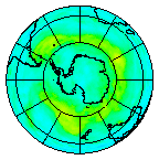 Ozone Field of 19 January 2005