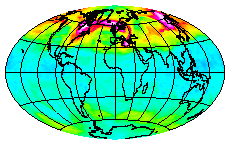 Ozone Field of 20 January 2005