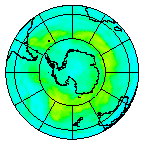 Ozone Field of 20 January 2005