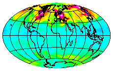 Ozone Field of 21 January 2005