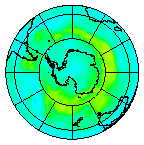 Ozone Field of 21 January 2005