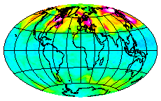 Ozone Field of 22 January 2005