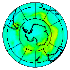 Ozone Field of 22 January 2005
