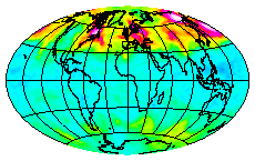 Ozone Field of 23 January 2005