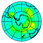 Ozone Field of 24 January 2005
