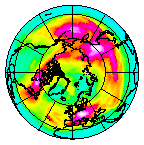 Ozone Field of 25 January 2005