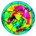 Ozone Field of 27 January 2005