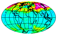 Ozone Field of 29 January 2005