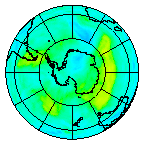 Ozone Field of 29 January 2005