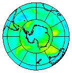 Ozone Field of 31 January 2005