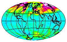 Ozone Field of 13 February 2005