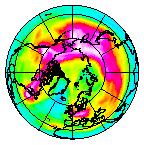 Ozone Field of 13 February 2005